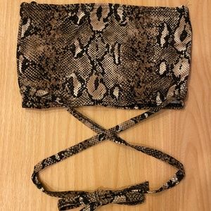 Wrap Around Tube Top Snake